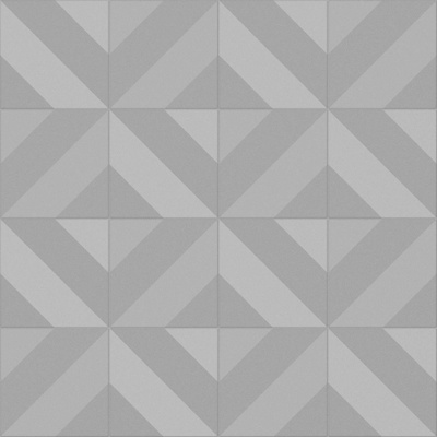 Gray faceted tiles - (260,5 x 48,2 x 0,45 cm) 2,511m²