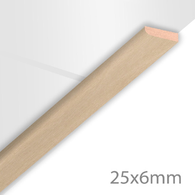 MDF-Abdeckl. Easy Wood - (2600x25x6)