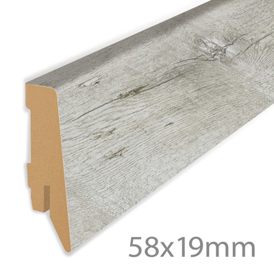 Profilsockelleiste Pearl Oak - (2400x19x58mm)
