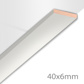 M.Cover XL Uni White - (2600x6x40)