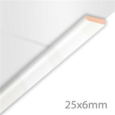 M.Cover Super white gloss - (2600x25x6)