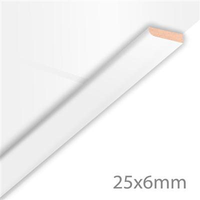 M.Axe Super blanc mat - (2600x25x6)