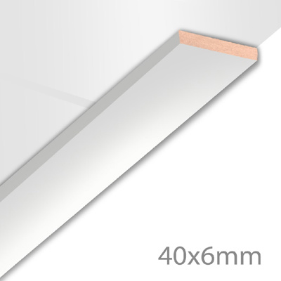 M.Cover XL Super white matt - (2600x6x40)