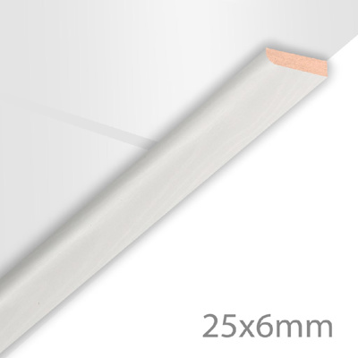 M.Cover High Gloss White - (2600x25x6)
