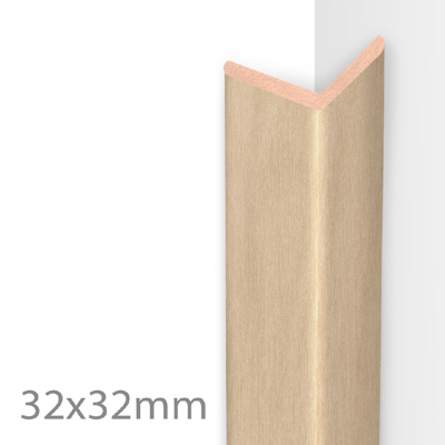 Hoeklijst Easy Wood - (2600x32x32)