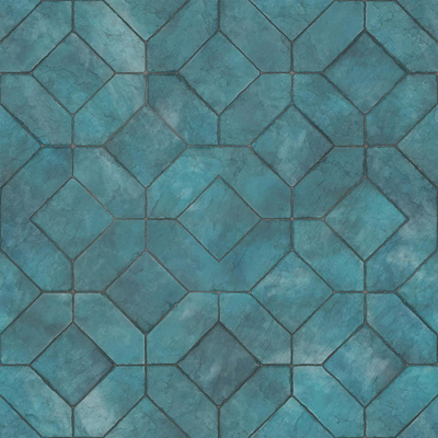 Oxidized terra cotta tiles - (261,5 x 30,5 x 0,4 cm) 1,595m²