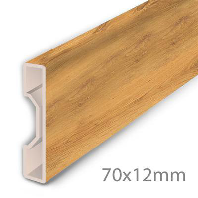 PVC Plint Sutter oak - PVC (2350x70x12)