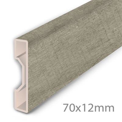 PVC Plint Loft oak - PVC (2350x70x12)
