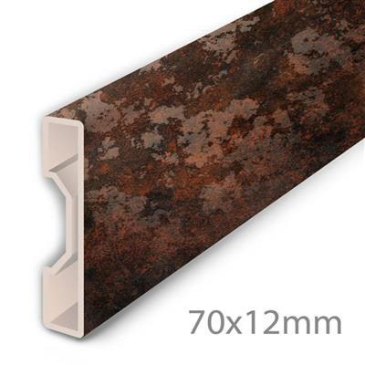 PVC Plint Copper Loft - PVC (2350x70x12)