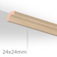 Hohlkehlleiste Easy Wood - (2600x24x24)
