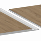 AQUA-STEP OUTDOOR PANELS Oak sebastian light Mattwood- 2605 x 320 x 6 mm-Click 'N Screw-SP UV block