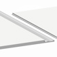 AQUA-STEP OUTDOOR PANELS Clear White 9003 Sand - 2605 x 320 x 6 mm -  Click 'N Screw - SP UV block