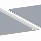 AQUA-STEP OUTDOOR PANELS Light grey 7040 Sand - 2605 x 320 x 6 mm -  Click 'N Screw - SP UV block
