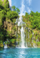 Cormoran waterfalls - (183 x 261,5 cm) 4,786m²