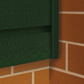 Profil d'arret extremité Vert MAT - (3000 x 55 x 26)
