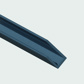U-profil 6mm Anthracite Grey 7016 (3000 x 12 x 20mm)